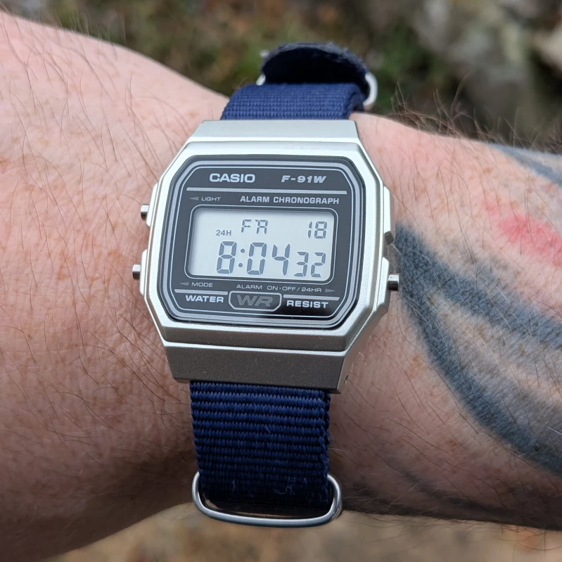 Casio F-91W Silver
