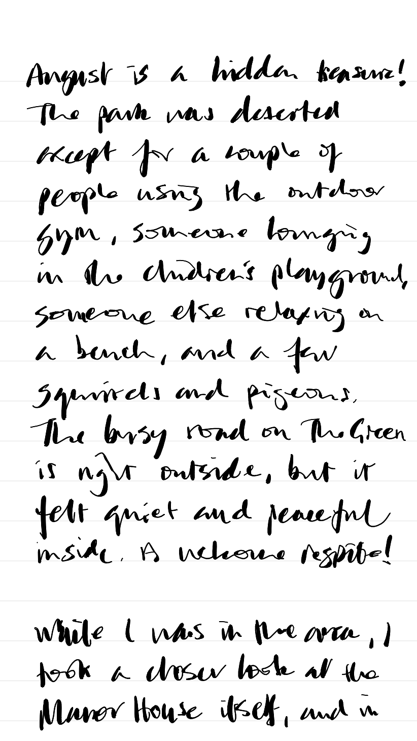 Handwritten page 6 of 12
