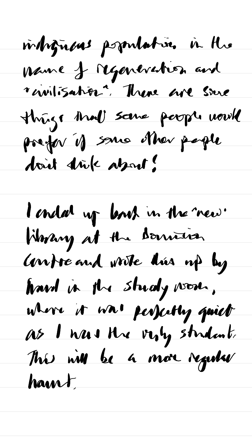 Handwritten page 10 of 12
